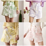 [MAFIA] OMRE SKIRT / Thin denim span mini skirt