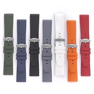 22mm Watch Band for Swatch X Blancpain Fifty Fathoms Five Oceans Series Sport Waterproof Diving Liqu
