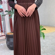 TOPGIRL Skirt Nancy/Skirt Bergetah Penuh/Skirt Berlapisan Penuh/Jenis Kain Satin/Skirt Premium/Skirt