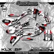 Striping Decal Sticker Klx Bf Fullbody Cool Sticker KLX BF, Number Plate Can Be Customized.ADT.05