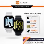 Redmi Watch 5 Active - Ultra large 2" LCD display | 140+ fitness modes | 18 days typical use* Smartw