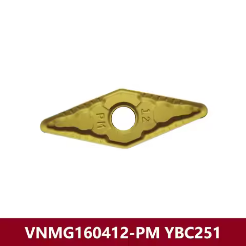 Original Carbide Inserts VNMG333-PM VNMG160412-PM YBC251 CNC Lathe Cutter VNMG1604 VNMG16 Machine Tu