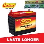 Century Car Battery KERETA BATERI  Marathoner MAX NS40 NS60 75D23 NS70 105D31 DIN55 DIN66L DIN100