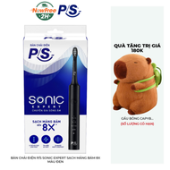 Bàn Chải Điện P/S Sonic Expert Sạch Mảng Bám 8X Màu Đen Sonic Expert
