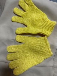 去角質手套 exfoliating gloves