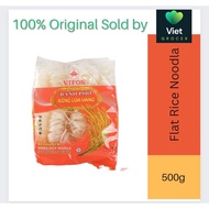 Vietnam Flat Dried Noodle - Banh pho Bong lua vang 500g