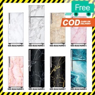 Refrigerator STICKER 1 Door And STICKER Refrigerator 2 Door Latest Motif - Marble