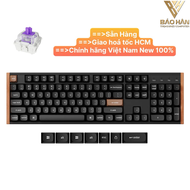 Bàn phím cơ chơi game không dây Keychron K10 HE QMK 2.4 GHz/Bluetooth - Hàng Chính Hãng