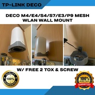 TP-Link Deco M4 / E4 / S4 / S7 / E3 / P9 Mesh WLAN Wall Mount w/ free tox & screw