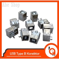 Abe USB Socket Female 4 Pin Type B Connector USB Printer Connector