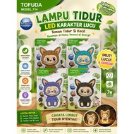 CAHAYA Labubu Tofuda 1 Watt Character Night Light 1Watt White Light Character Led Night Light