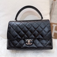 Chanel/ Vintage Kelly bag 黑銀