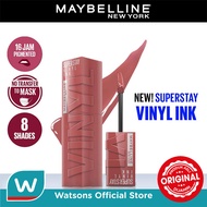 Maybelline Superstay Vinyl Ink Tint 35 Cheeky - LipTint Transferproof & Tahan Lama 16 Jam