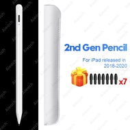 ปากกาสไตลัส For iPad Pencil With Palm Rejection ปากกาสไตลัส For Stylus Pen Apple Pencil For iPad 2018 2019 ปากกาสไตลัส for 6th 7th/ Air 3/ Pro 11 2020 12.9 3rd/ Mini 5 ปากกาสไตลัส 2 gen pencil 7 nib