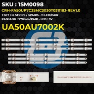 Samsung 50 Inch TV Backlight UA50AU7002K UA50AU7002 CRH-FA50UP7C3SMC3030T031118J-REV1.0