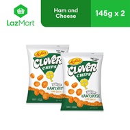 Clover Chips Ham and Cheese 145g x 2
