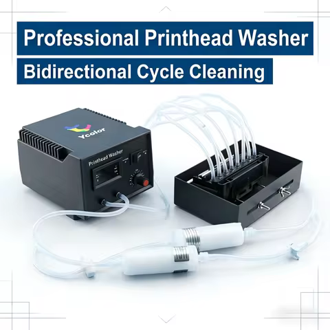 DTF Printhead Clogged Cleaning Machine Cleaner Kit Washer For Epson DX5 XP600 i3200 i1600 L1800 L805