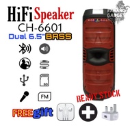 Bluetooth Speaker Karoake with mic Free Earphone and Wallplug