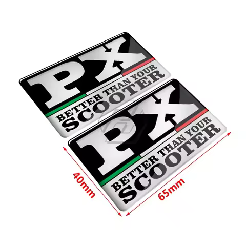 Motorcycle accessories 3D Motorcycle Sticker for Piaggio Vespa Scooter PX125 PX150 PX200 PX 125 150 