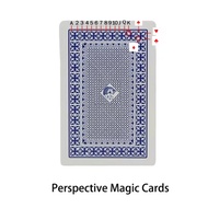 Marked Deck Playing Cards Poker Magic Tricks Perspective Poker Cards Cheating Cards