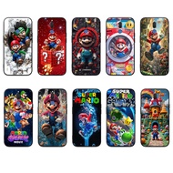 Huawei Z Y5P Y6P Y7A Y8P Y9A Y6 2018 Prime 2018 Y7 2019 Mario Soft black TPU phone case