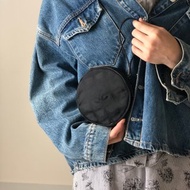 【日本直送 名牌二手包】CHANEL 香奈兒 紐約旅行系列 化妝包 黑色 CC Logo 尼龍 7089201 vintage pwyccn