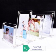 Acrylic Photo Frame With Stand (4R, 5R, 6R ,A5& A4)
