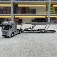 [Brand New Ready Stock] UM Micro Shadow 1: 64 Mercedes-Benz Double-Decker Car Transport Mercedes-Ben