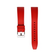 สายนาฬิกายาง Premium FKM มี Quick Release คุณภาพสูง นิ่ม ทน Ladder Style ขนาด 19 20 21 22 24mm คุณภา