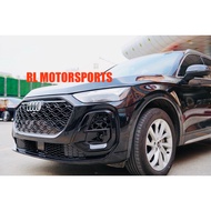 Audi Q5 SQ5 MK2 2020 2021 2022 2023 2024 RSQ5 RS front bumper grill grille logo emblem bodykit body 