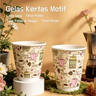Double Wall Paper Cup Coffee Cup 8oz 12oz 16oz |Thick Papercup | Food Grade | Heat & Cold Resistant 