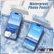 Cellphone Cover Waterproof Phone Pouch IPX8 Touch Screen Phone Waterproof Case Fits Max 7.2 Inches