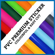 PVC PREMIUM STICKER PVC STICKER PELEKAT PVC WATERPROOF VINYL STICKER CAR STICKER BALLOON STICKER ORA