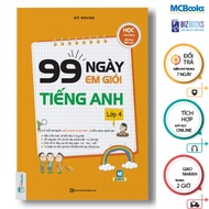 Sách - 99 ngày em giỏi Tiếng Anh lớp 4 - McBooks
