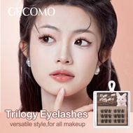 GECOMO Glue free Eyelash, No Need Glue Eyelash, Trial Pack Self-adhesive False Eyelashes