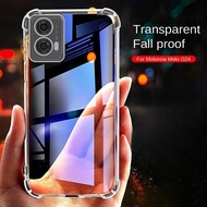 Clear Airbags Shockproof Coque For Motorola Moto G24 4G Camera Protect Funda MotoG24 Moto Rola G 24 
