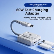 PLEXTONE | Charge-and-Play Game Adapter Type C 3.5mm Audio Jack
