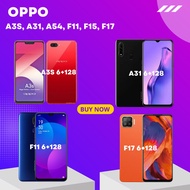 Offer Oppo F11, F17, F15, A3s, A31, A15S, Rx17 Pro  (6/8GB RAM 128/256GB) 1 Year Warranty/ Original 