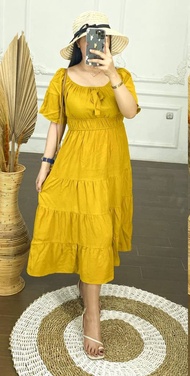 Baju Daster Susun Rempel Baju Daster Ruffle Rayon Daster Rempel Busui Baju Tidur Polos Busui