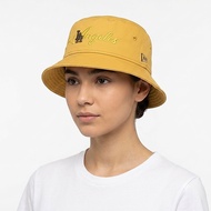 NEW ERA BUCKET HAT LA CAP YELLOW NEW ORIGINAL