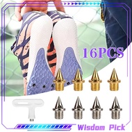 16PCS Track Shoes Spike Steel Track And Field Shoes Spike With Spike Wrench For Most Running Shoes