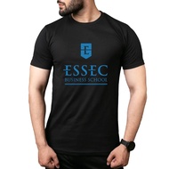 ESSEC Business School Singapore Cotton Combad t-shirt short sleeve short sleeve shirt