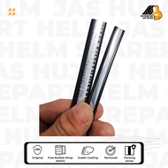 List Chrome / Karet Samping Silver untuk semua helm