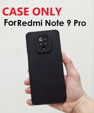Xiaomi Redmi Note 9 Pro Case Softcase BLACK MATTE CAMERA PROTECTION Case Casing Hp Xiaomi Redmi Note 9 Pro