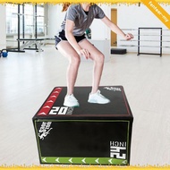 [FenteerMY] 3 in 1 Soft Plyometric Jump Box Plyo Box Workout for Home Gym Plyometric Box