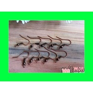 MERAH Red Burnt Earrings Material BBD-017 Craft Shop Online