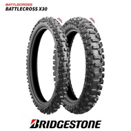 Bridgestone Battlecross X30 Tires: 80/100-21 110/90-19