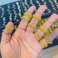 REPLIKA 24krt Gold Plated coco Ring Crum Light Gold 8 grams Premium Gold Replica Women's Ring