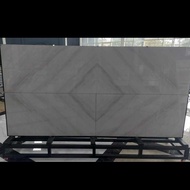 granit lantai 60x120 motif grey serat marmer textur glosy by sun power