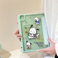 Cartoon Dog Cute Protective Case for IPad 10.2/9.7/10.5/11 Inch Pro 12.9 Inch 2021 Mini 6 Air 5/4 Cover with Pencil Slot Holder